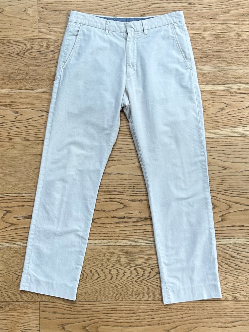 J. Crew Chino 30W 30L Classic Fit in Stone / Light Khaki